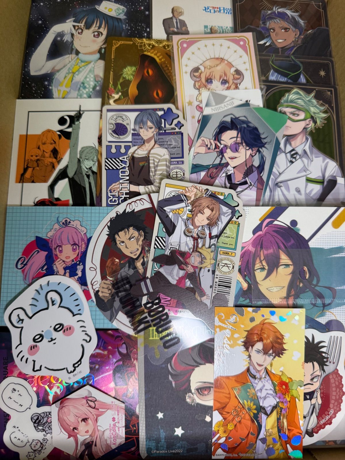 紙類 アニメ ゲーム まとめ売り 大量 コースター ポストカード カード