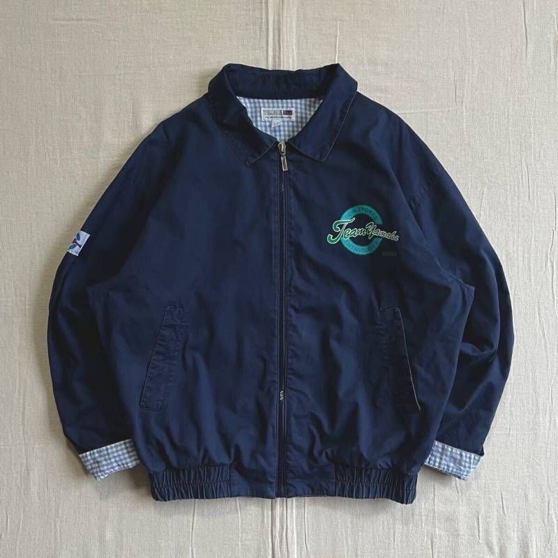 YAMAHA チームヤマハ　ブルゾン　ジャンパー（当時の物） 90s vintage ヴィンテージ古着 当時物 Team YAMAHA チーム・ヤマハ 短