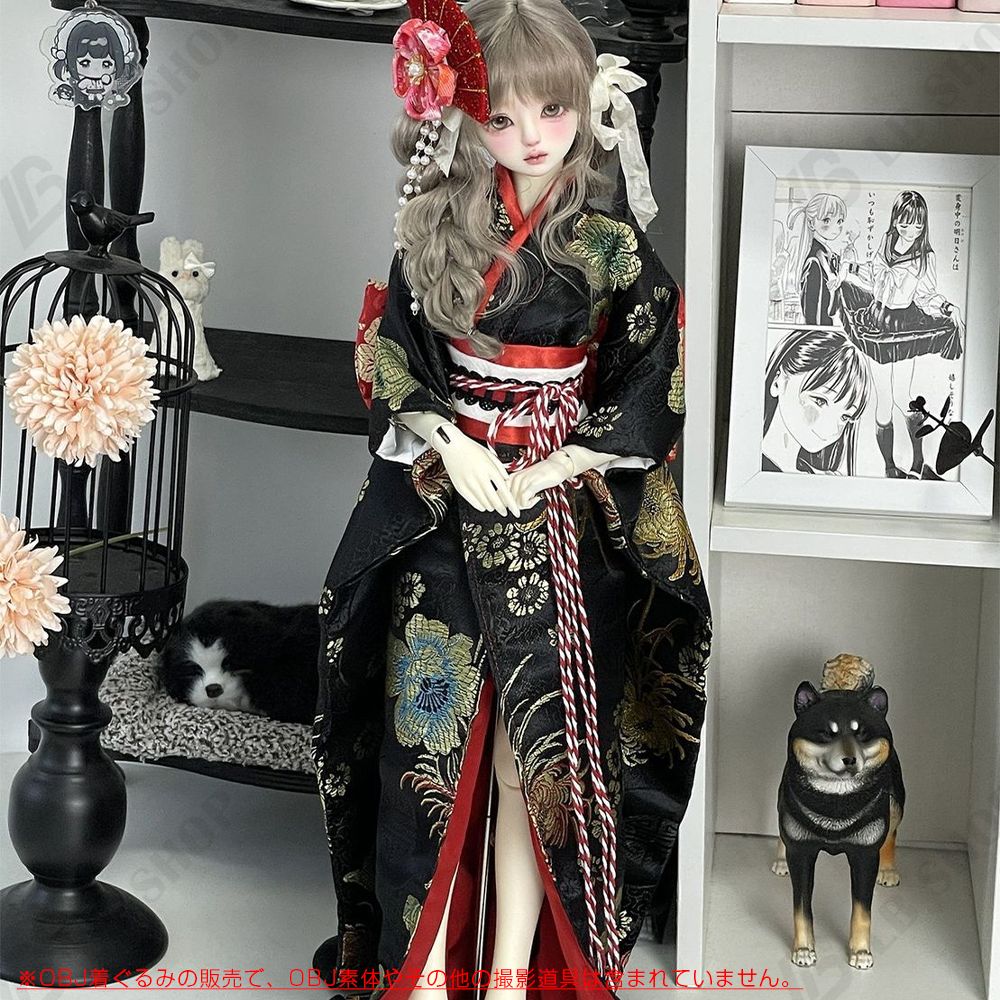 ドール衣装ドール服 4点セット1/4bjd 着せ替え服 doll服 ファッション