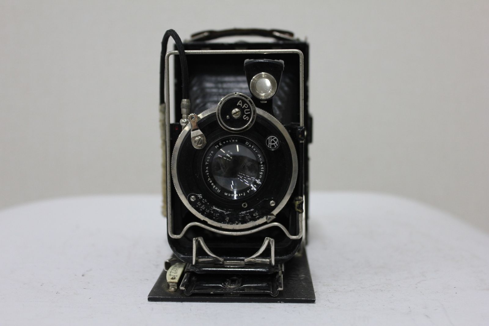 品 六櫻社 Rokuoh sha Optar Anastigmat 10 5 cm F 4 蛇腹カメラ e 4303