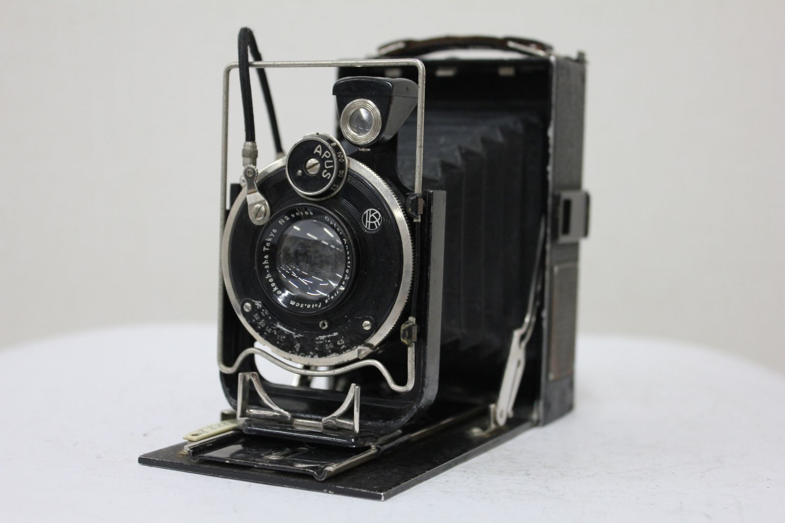 品 六櫻社 Rokuoh sha Optar Anastigmat 10 5 cm F 4 蛇腹カメラ e 4303