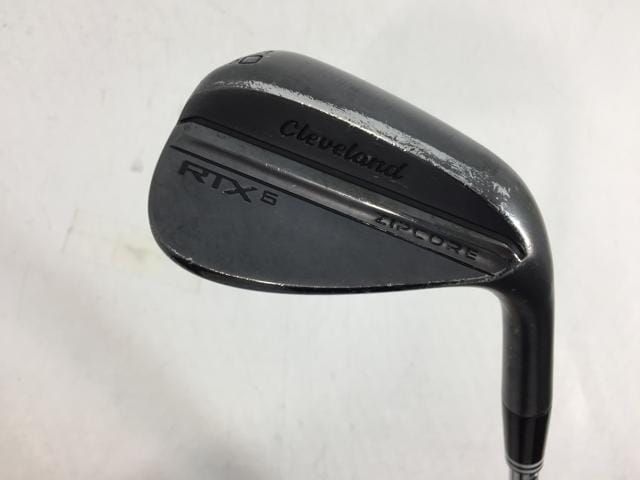 ゴルフクラブ クリーブランド RTX-6 ZIPCORE ブラックサテン ウェッジ 50.10 MID 2025 D G 85 AW