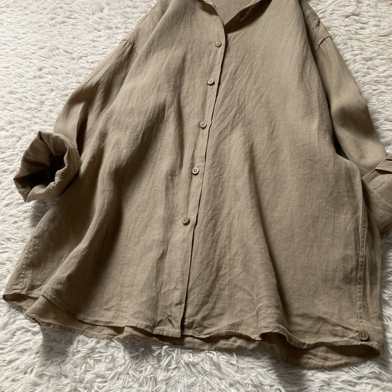 Deuxieme Classe ドゥーズィエムクラス リネンシャツ カシュクール