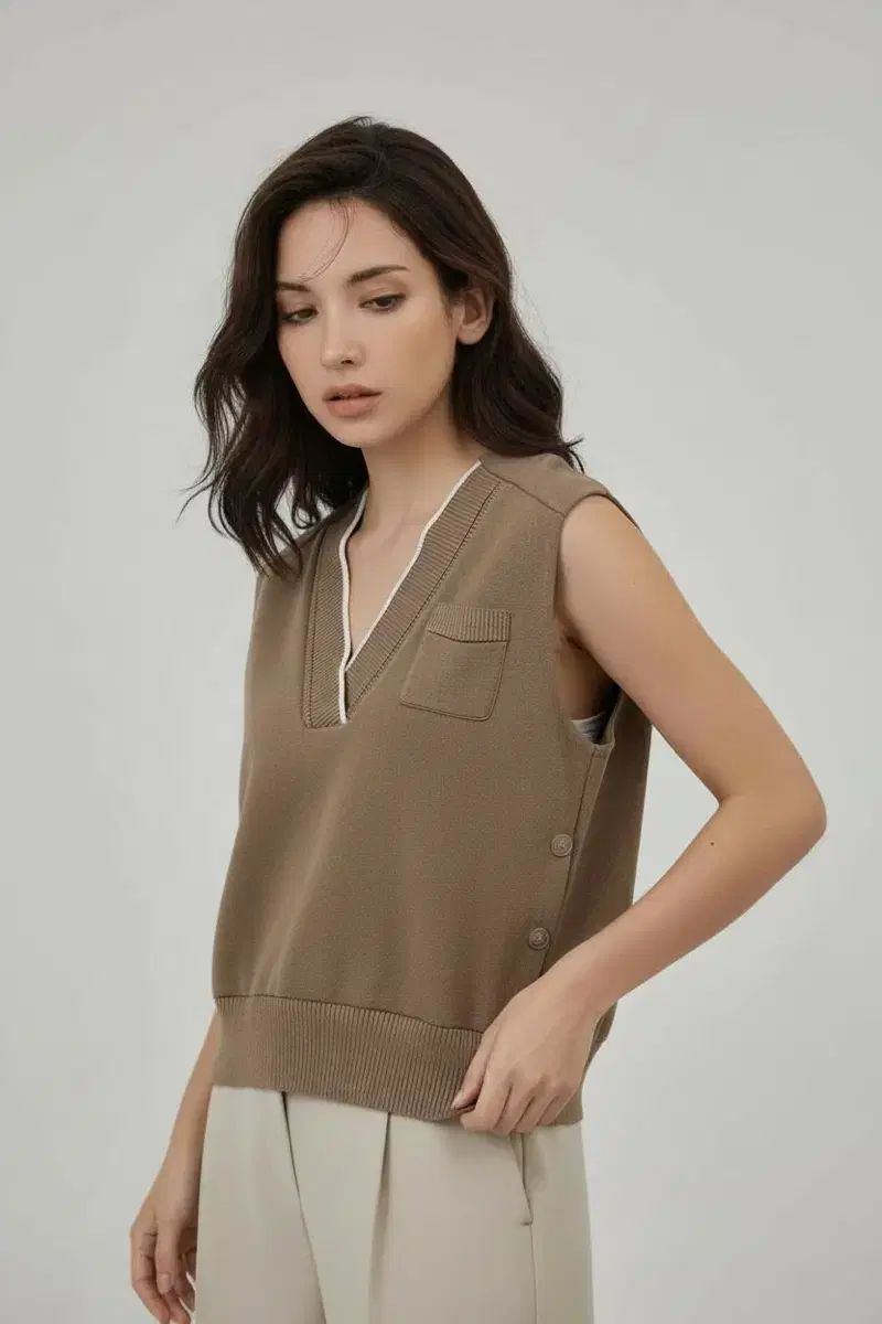 ハンサム タイム ウール ベスト Free