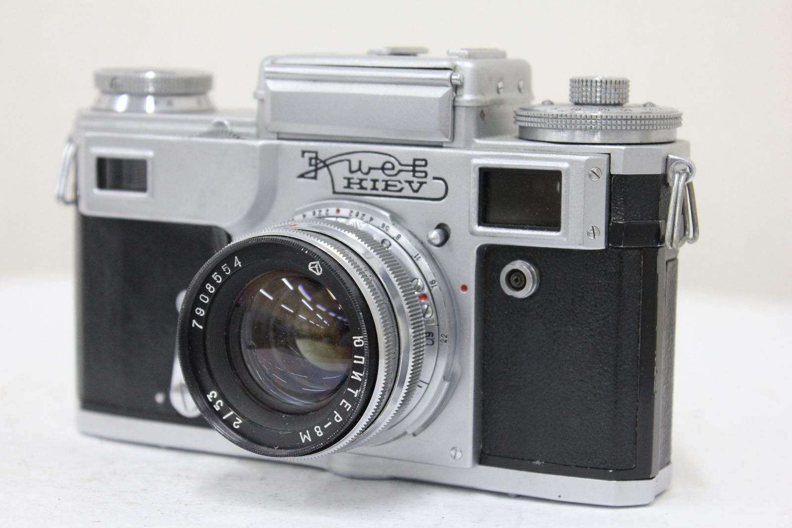 返品保証】 キエフ Kiev Jupiter-8M 53mm F2 レンジファインダー