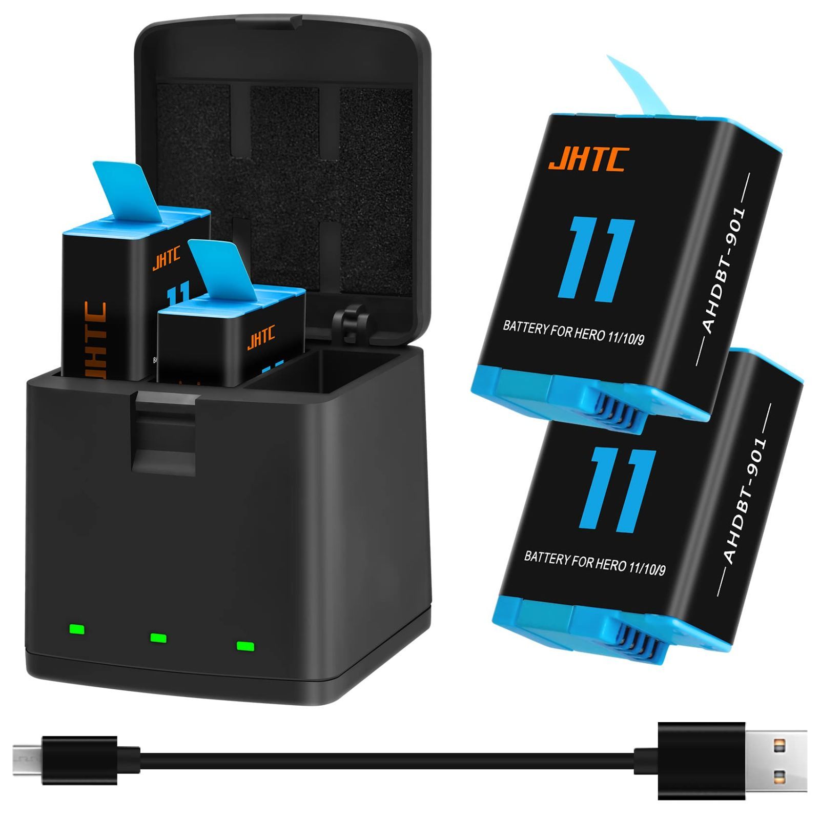 数量限定】バッテリー交換 9 2個セット1800mAh+収納ボックストリプル