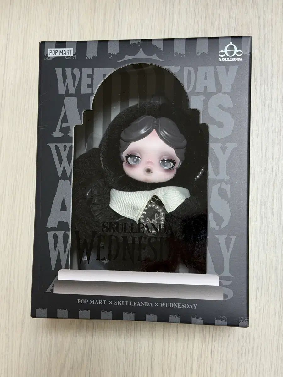 POP MART正規品) Skull Panda (スカルパンダ) ウェンズデー アメリカ