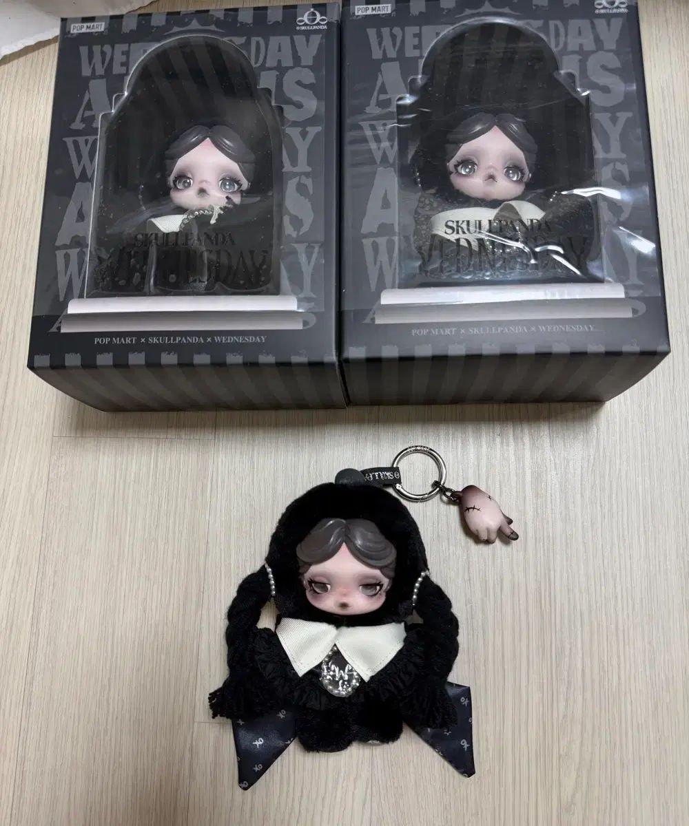 POP MART正規品) Skull Panda (スカルパンダ) ウェンズデー アメリカ