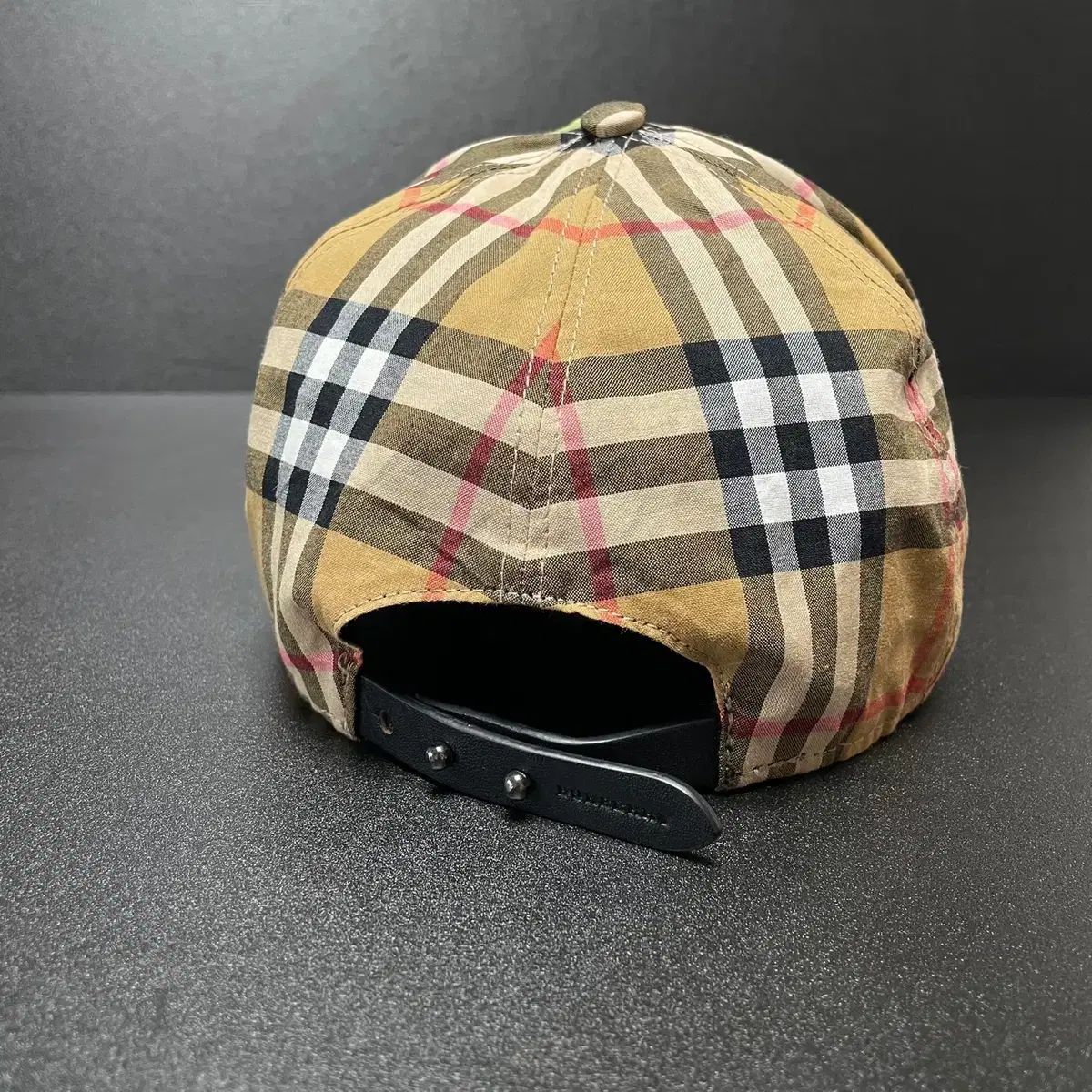 BURBERRY レインボーチェック ベースボールキャップ M/L BURBERRY レインボーチェック ベースボールキャップ M⁄L M⁄L BURBERRY