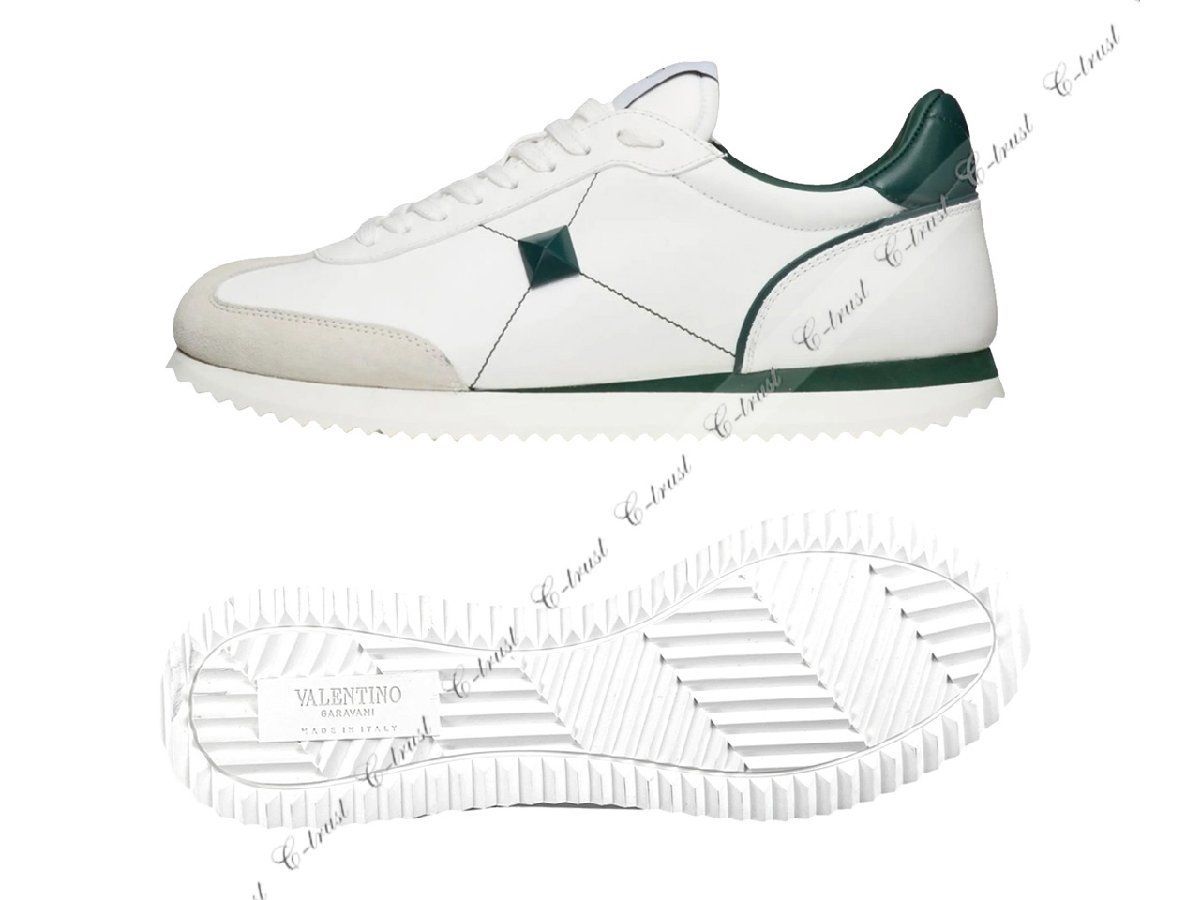 ヴァレンティノ ガラヴァーニ オールタイム チェリフィックエンブロイ VALENTINO GARAVANI ヴァレンティノ スニーカー STUD AROUND シューズ 靴 ローカット イタリア製 新品 L982-