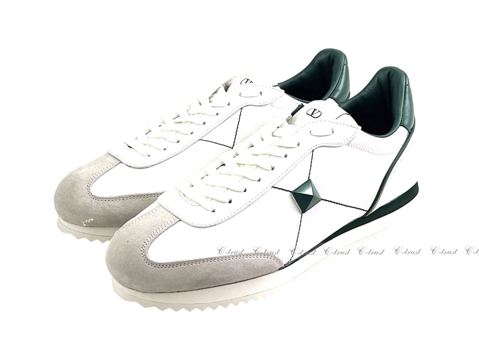 ヴァレンティノ ガラヴァーニ オールタイム チェリフィックエンブロイ VALENTINO GARAVANI ヴァレンティノ スニーカー STUD AROUND シューズ 靴 ローカット イタリア製 新品 L982-