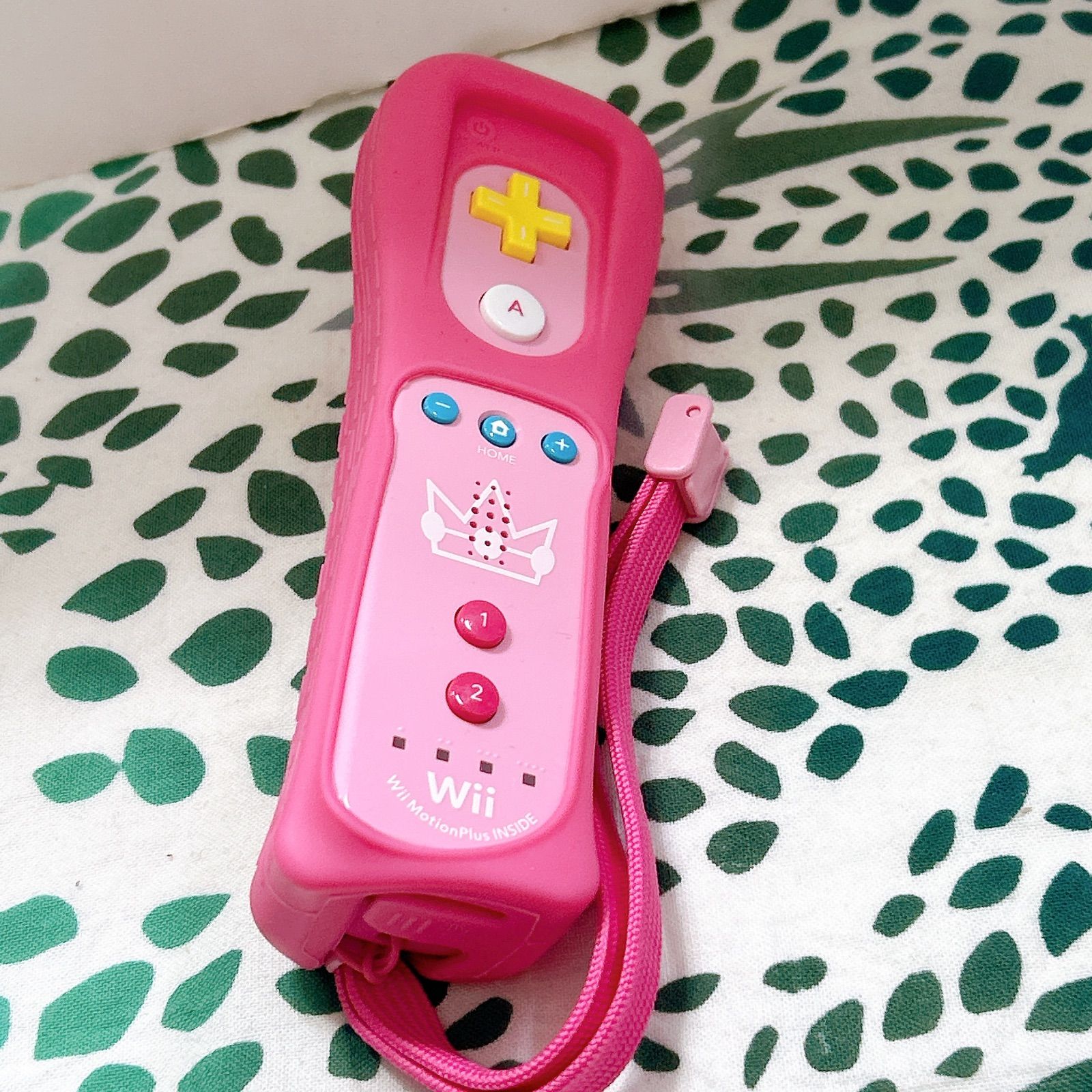 Wiiリモコンプラス ピンク ピーチ姫デザイン✨任天堂 純正品 RVL-036