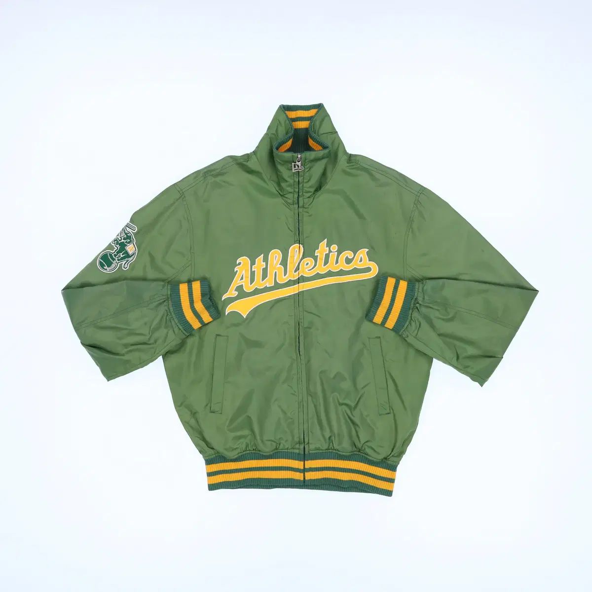 90 NEW ERA オークランド・アスレチックス 野球 スタジャン アウター