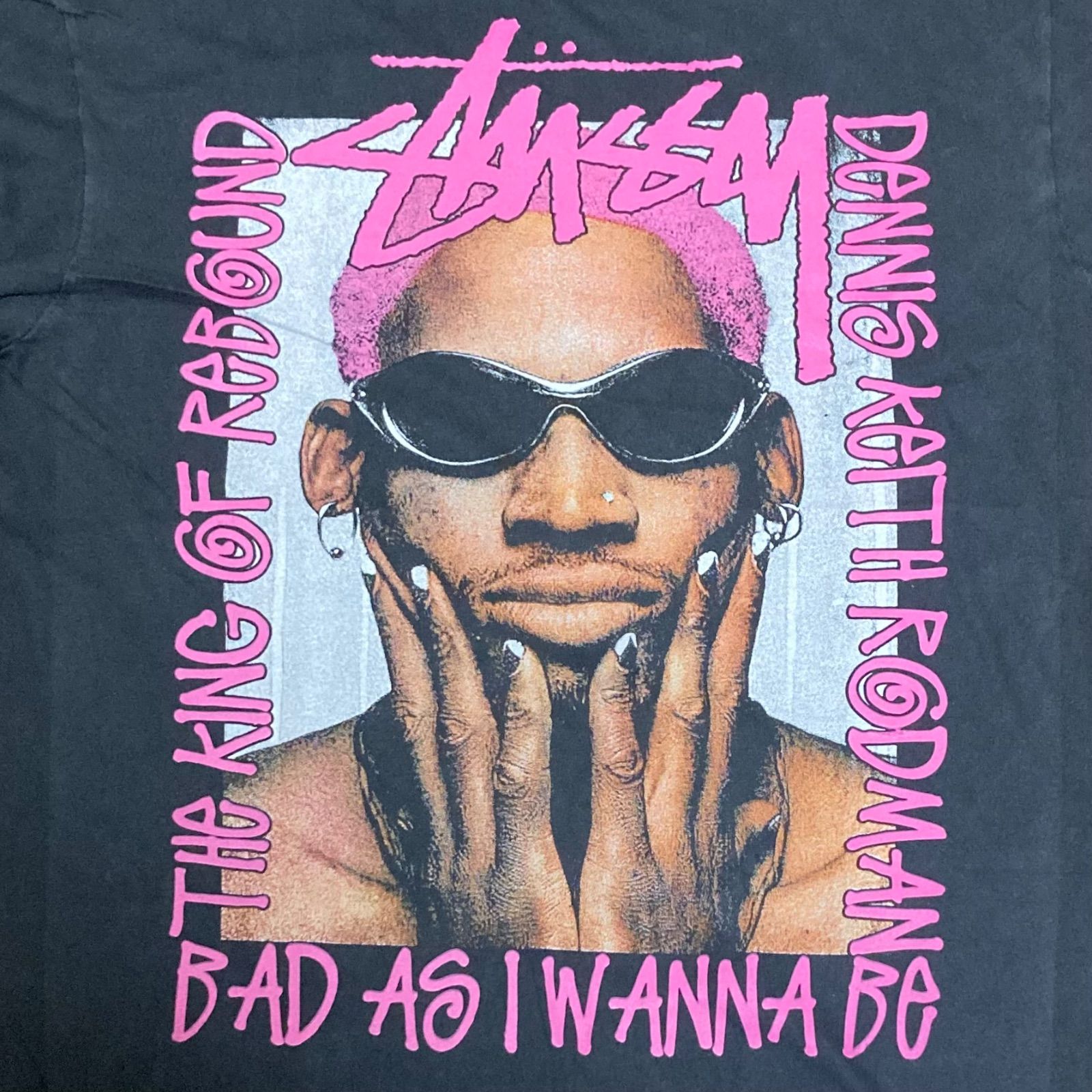 未着用美品 STUSSY Tシャツ デニス・ロッドマン Dennis Rodman Chicago