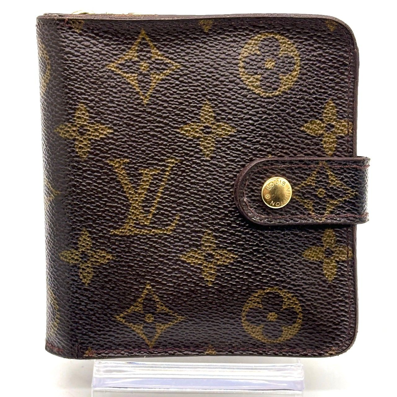 小さく上質を携える】 LOUIS VUITTON ルイヴィトン 二つ折り 折り財布