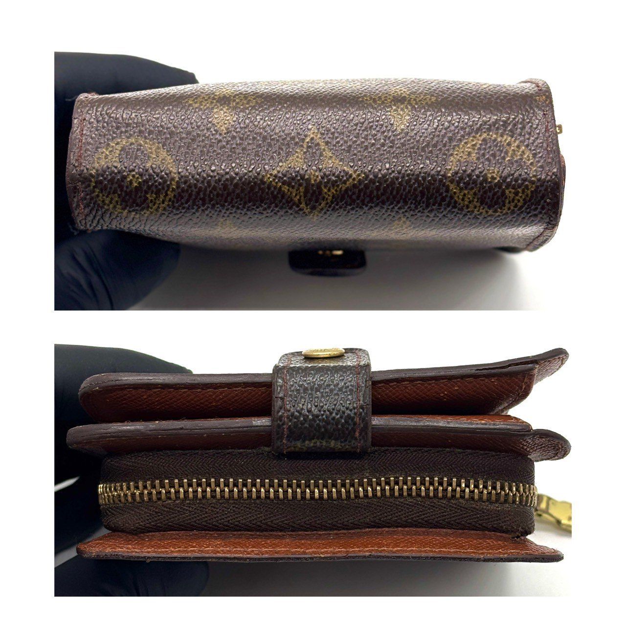 小さく上質を携える】 LOUIS VUITTON ルイヴィトン 二つ折り 折り財布