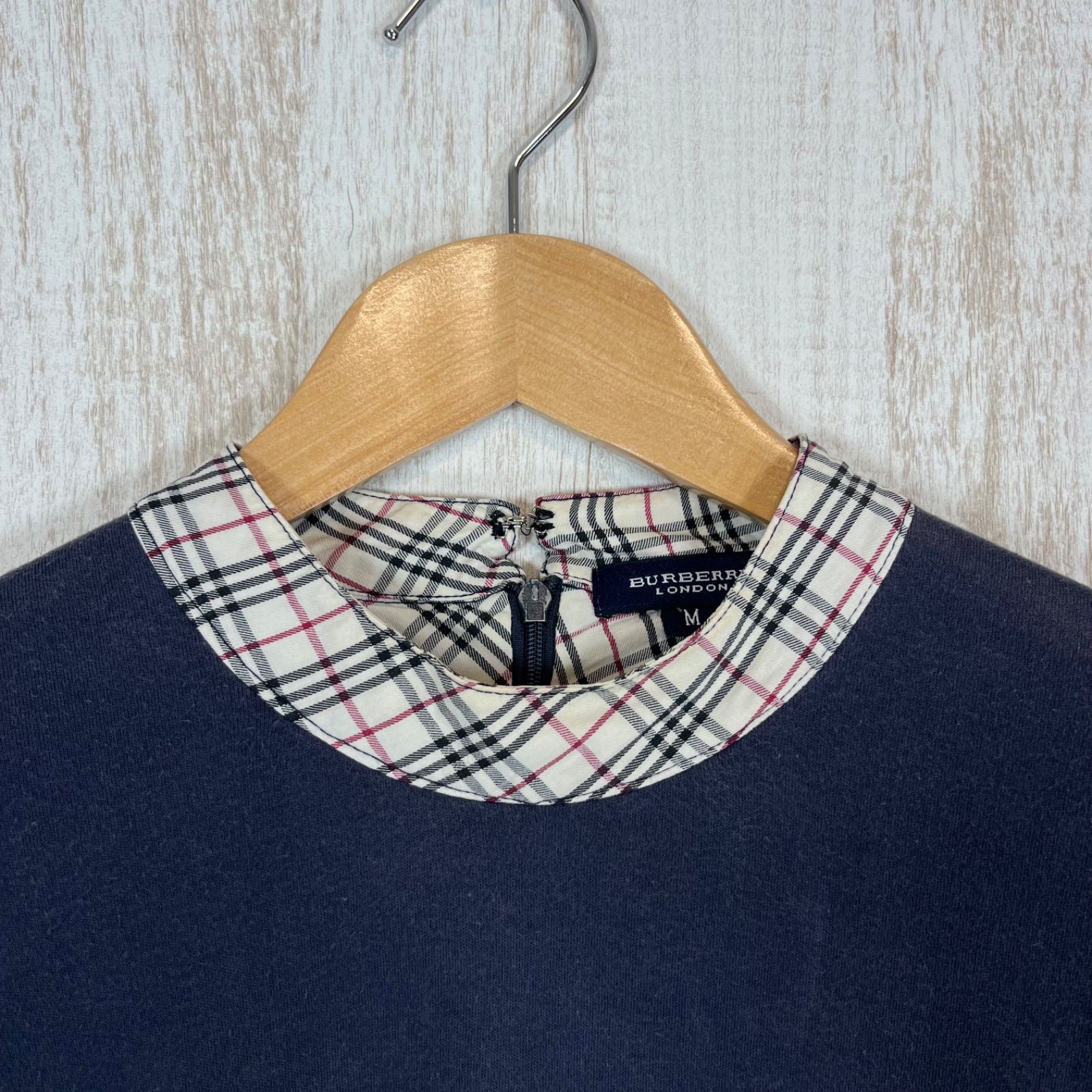 バーバリーロンドン ブルゾン ノバチェック ホースロゴ刺繍 ネイビー LLサイズ BURBERRY（バーバリー） 【並行輸入品】バーバリー チェックシャツ