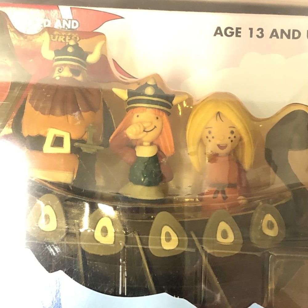 中古】メディコム・トイ ビッケ＆チッチ＆ハルバル 小さなバイキング