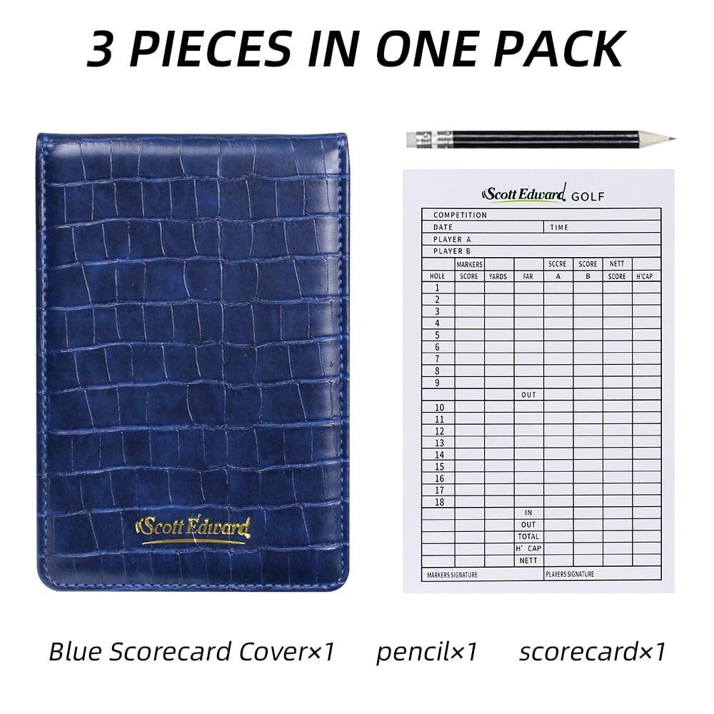 レザー スコアカードホルダー スコアカードカバー スコアカードカバー