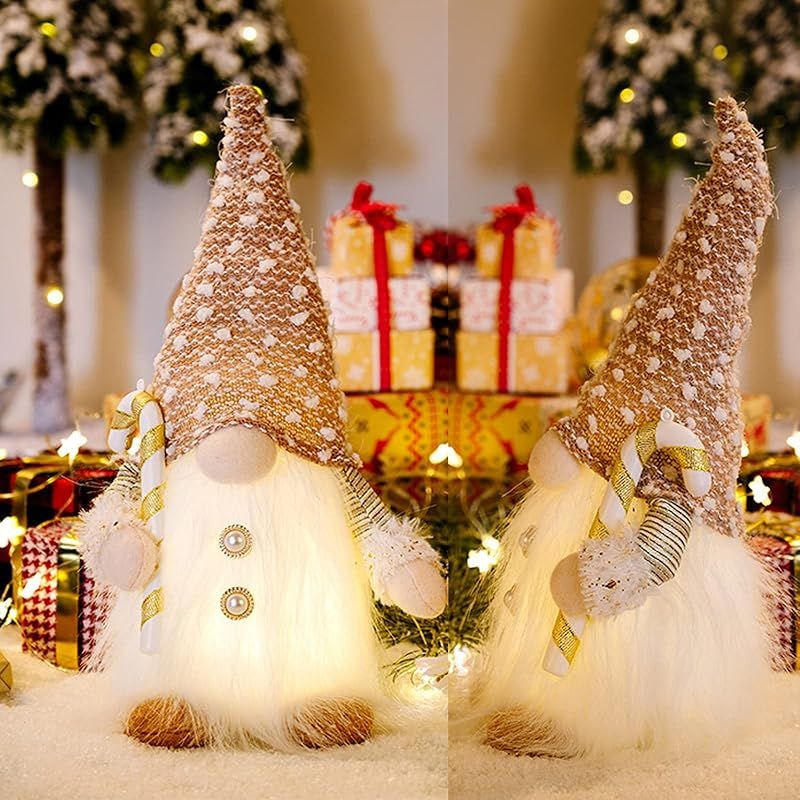 ZEZYXUFM クリスマス飾り 30CM クリスマスの装飾品を輝かせる人形
