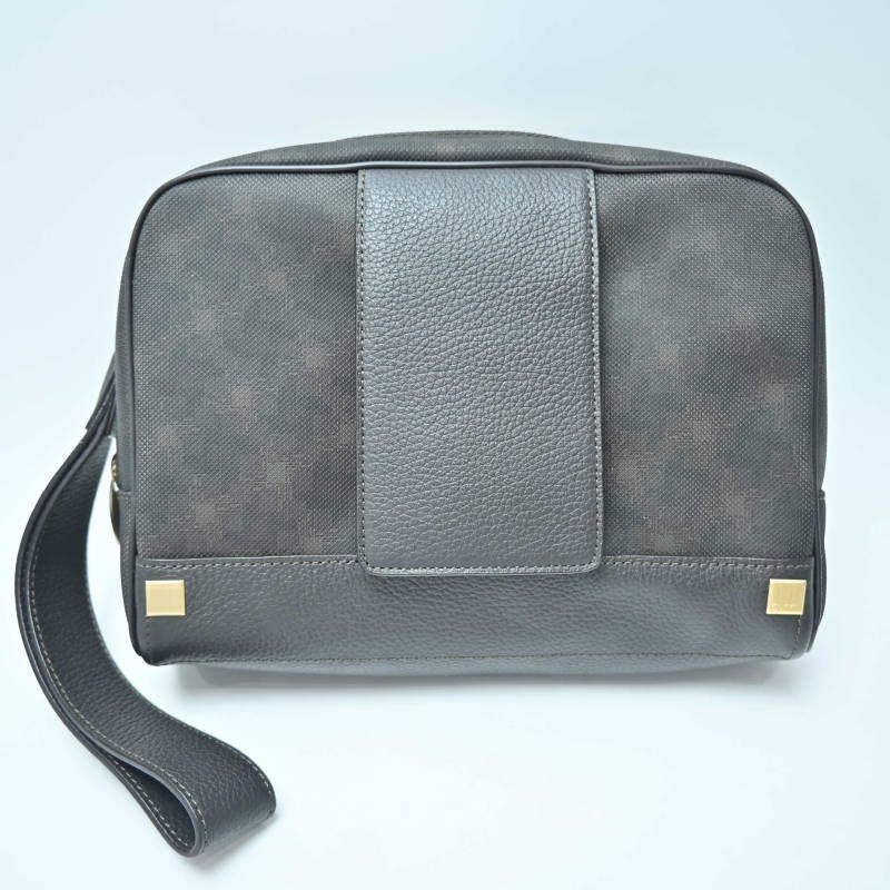 美品 dunhill ダンヒル ディーエイト PVC/レザ― ストラップ付き