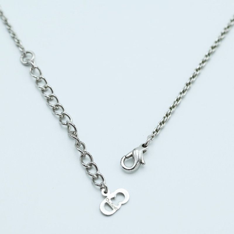 K05-k041 Christian Dior クリスチャンディオール ロゴ ラインストーン