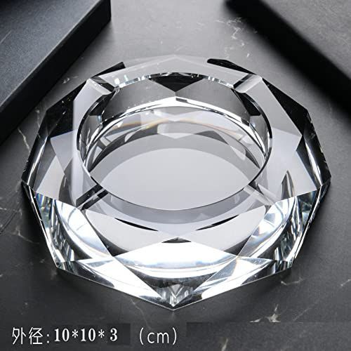 即日発送】(透明) クリスタル灰皿 インテリア おしゃれ Ashtray