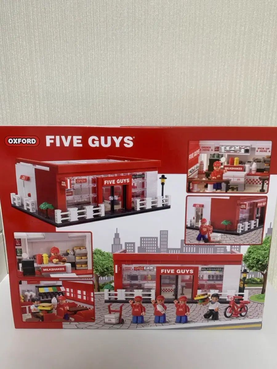 ファイブガイーズ オックスフォード ブロック