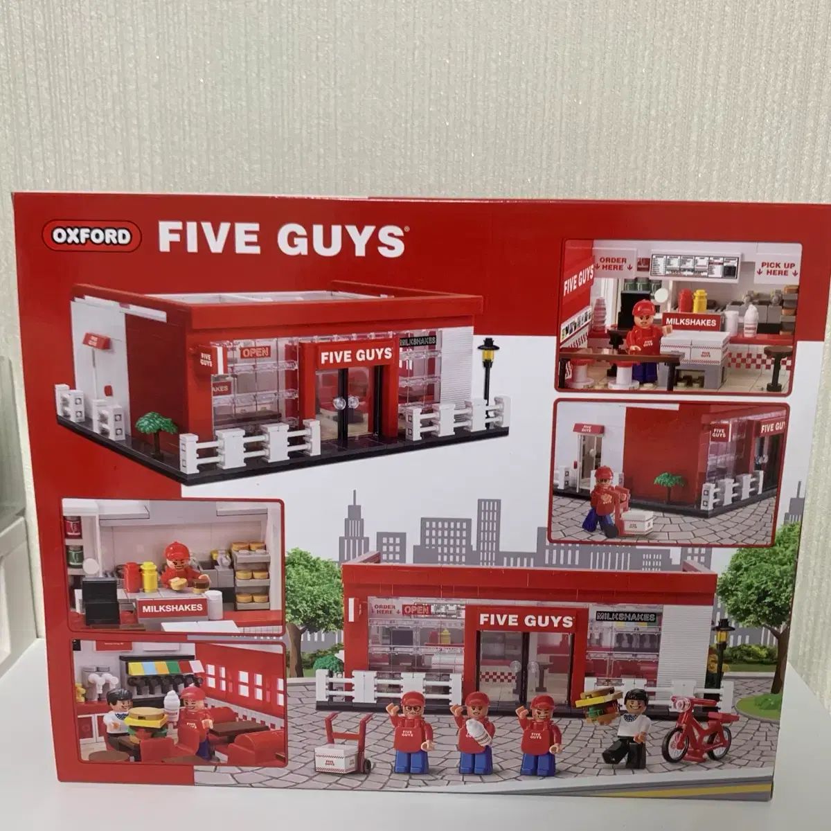 ファイブガイーズ オックスフォード ブロック