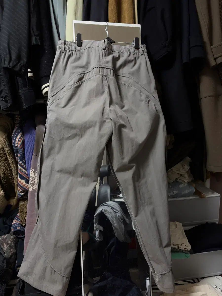 SAN GEAR サンサンギアー テープド パンツ マッド カーキ 高評価 ジョガーパンツ スウェットパンツ 