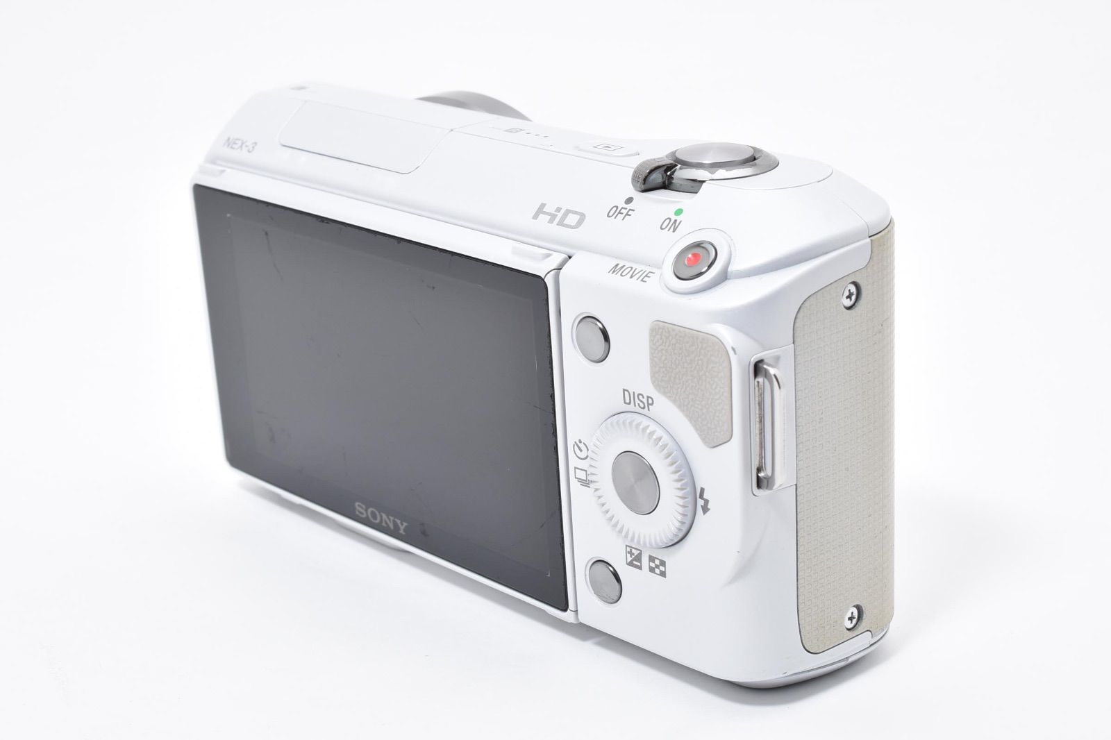 ☆実用品☆ SONY ソニー α NEX-3 ボディ ホワイト ミラーレス一眼