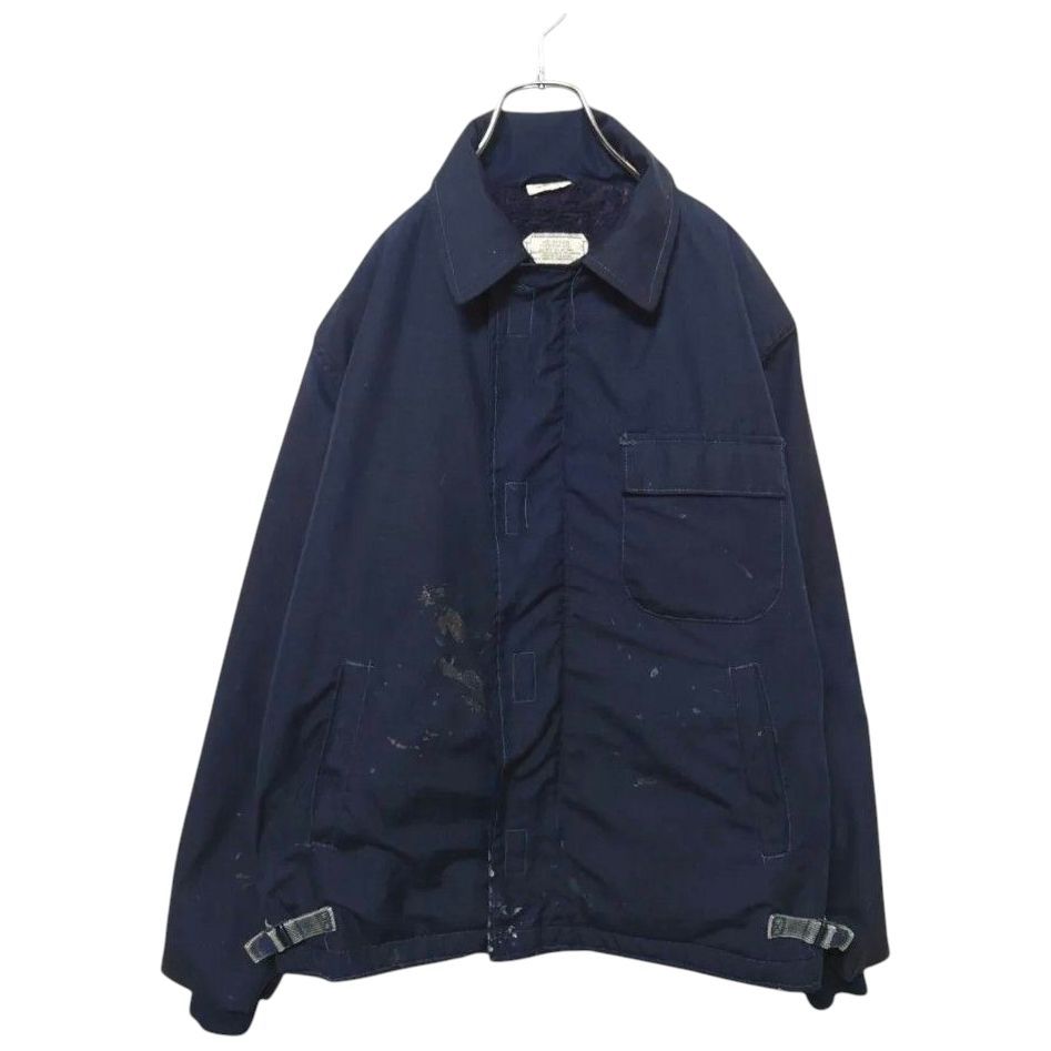U.S.NAVY】90's 米軍 実物 アラミドデッキジャケット A-2787 - メルカリ