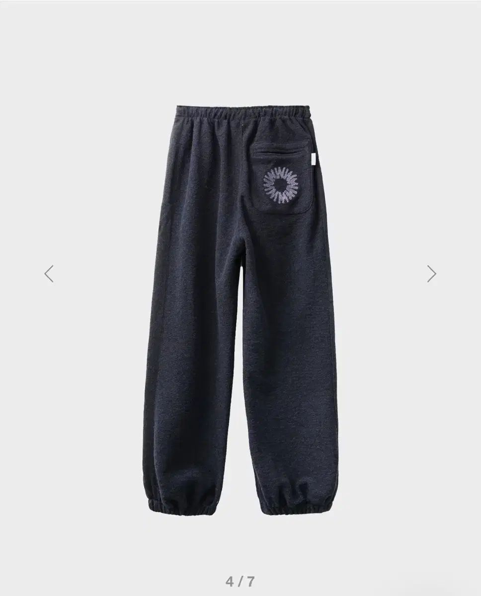 999 humanity FLUFFY WOOL JOGGER PANTS 3 L