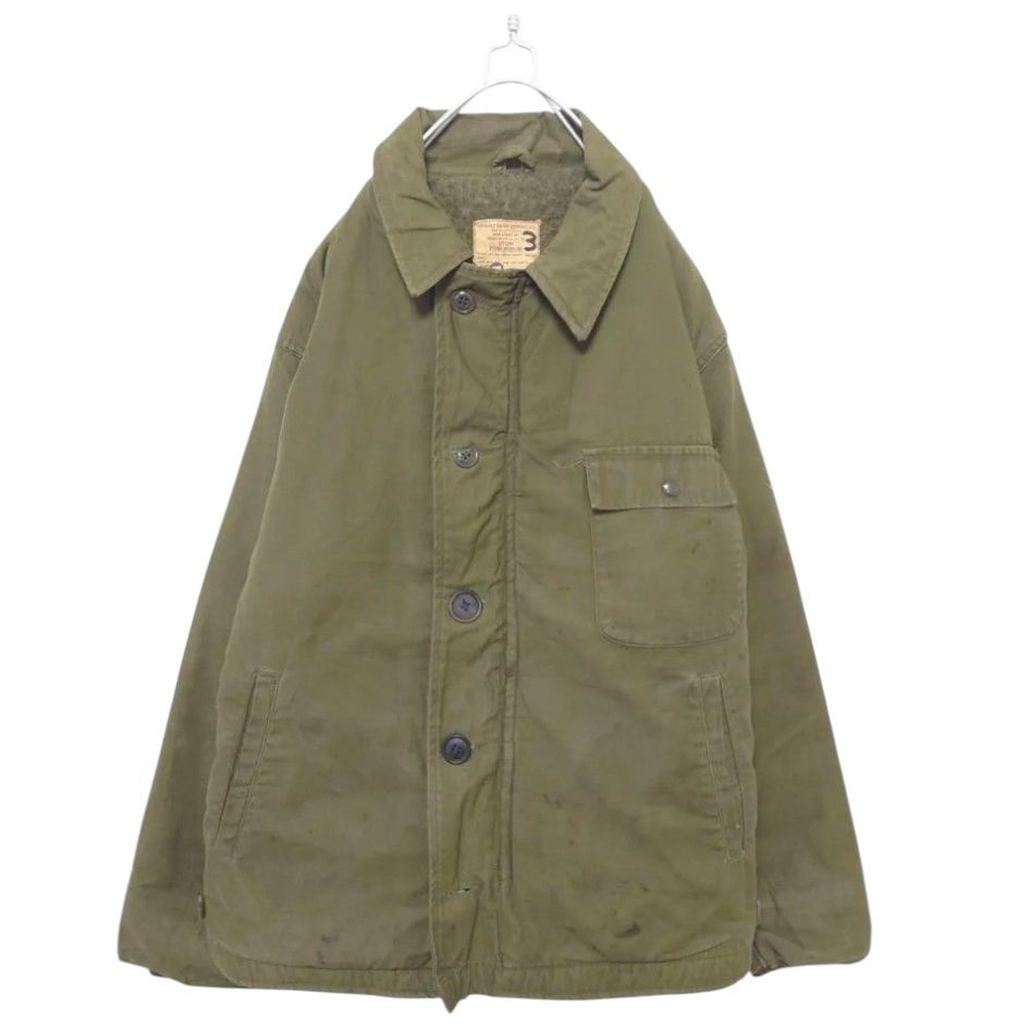 【US.NAVY】希少 68's A-2 デッキジャケット 前期  A-2252 US.NAVY】希少 68's A-2 デッキジャケット 前期 A-2252 - メルカリ