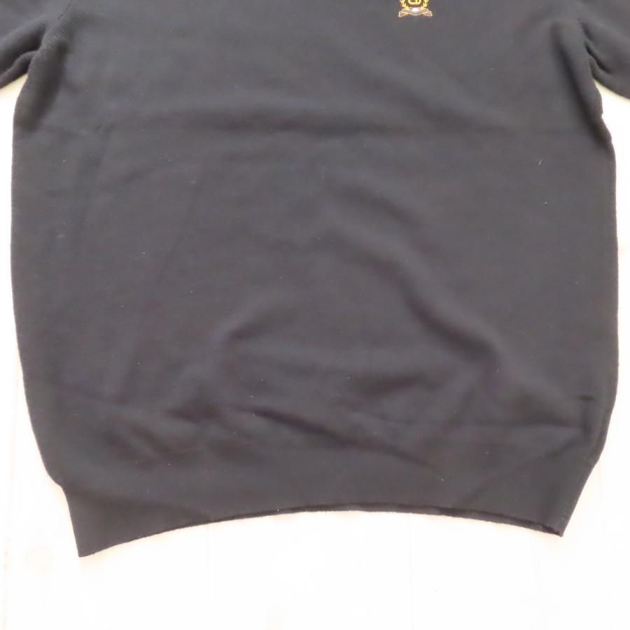 M12-k029 Christian Dior クリスチャンディオール CDロゴ刺繍 ウール