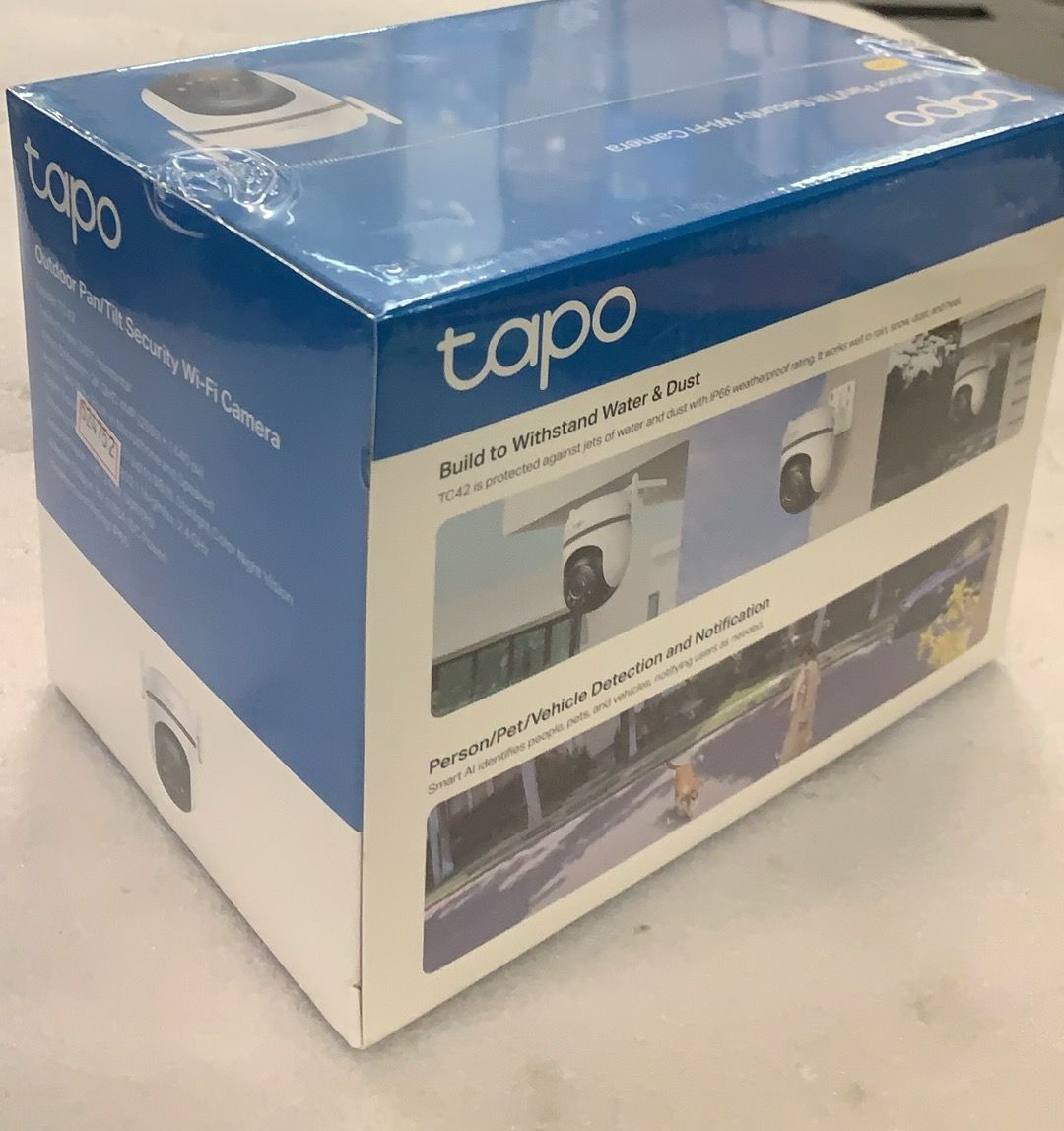 未開封 3個セット TP-Link tapo パンチルト屋外用カメラ TC42 【公式通販】