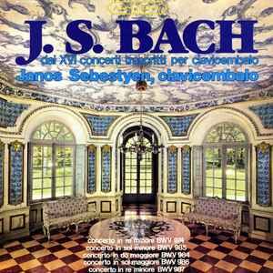 伊LP Johann Sebastian Bach, Janos S Dai XVI concerti trascritti