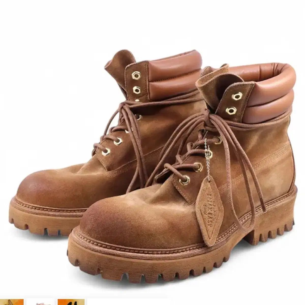 スウェードブーツ ベージュ