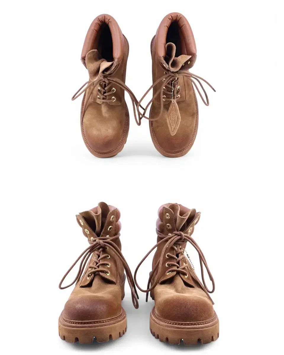 コマンドソール スウェードブーツ