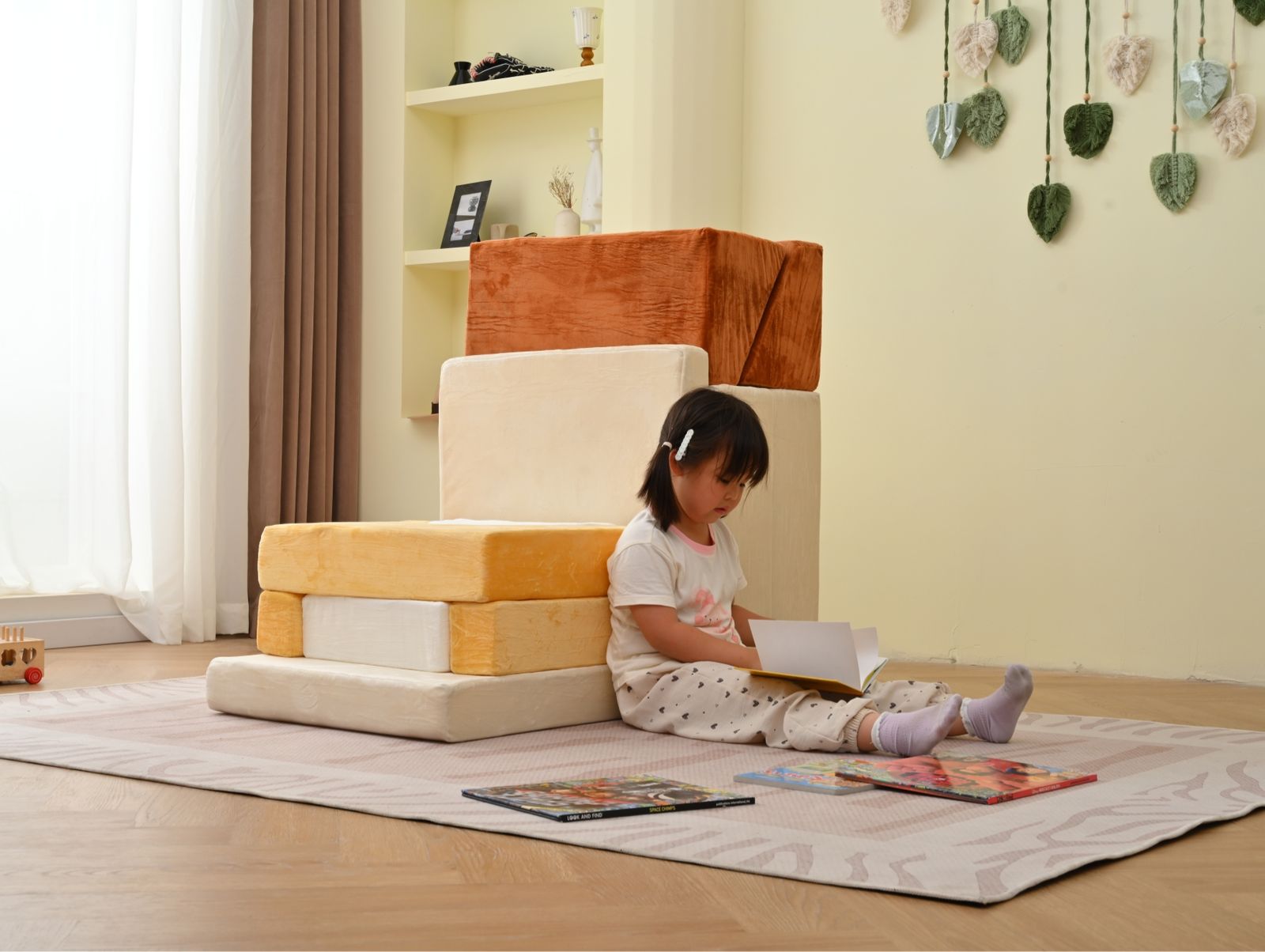 積み木クッション