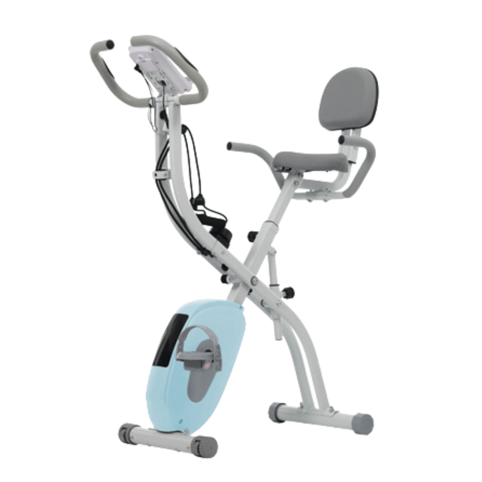 数量 フィットネスバイク 折りたたみ 静音 背もたれ ダイエット器具 調整 室内運動 エクササイズバイク無酸素運動エアロ バイク 有酸素運動 自転車 室内 健康 健康器具 エクササイズ 運動 ジム 心拍数計測 ブルー ライトグレー