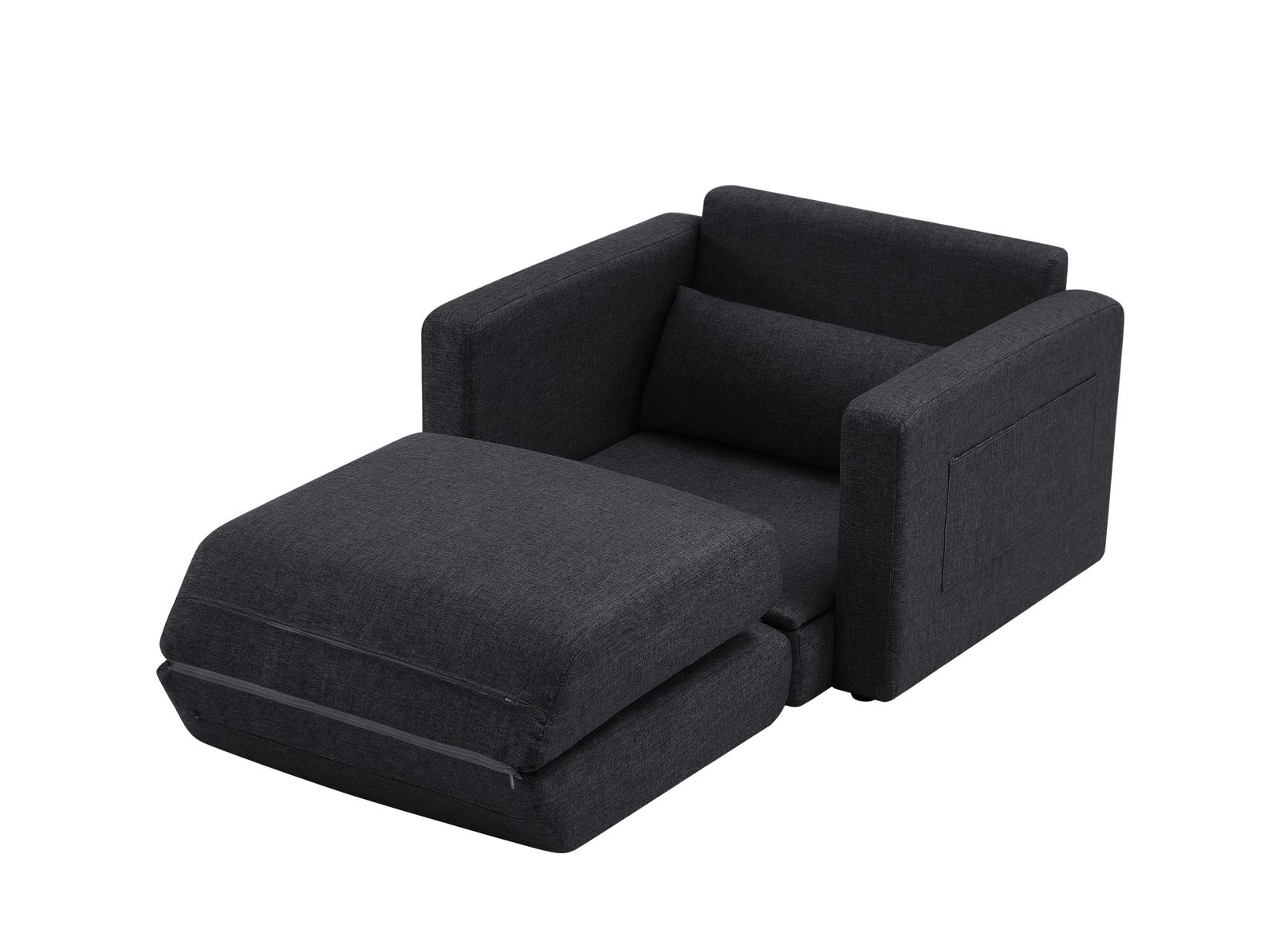 ソファーベッド 折りたたみベッド ローソファー シングルソファー