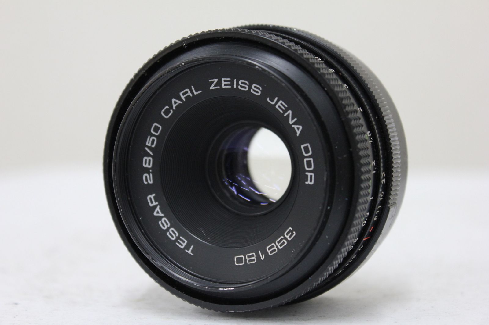 カールツァイス Carl Zeiss JENA DDR TESSAR 50 mm F 2.8 M 42マウント レンズ e 4345