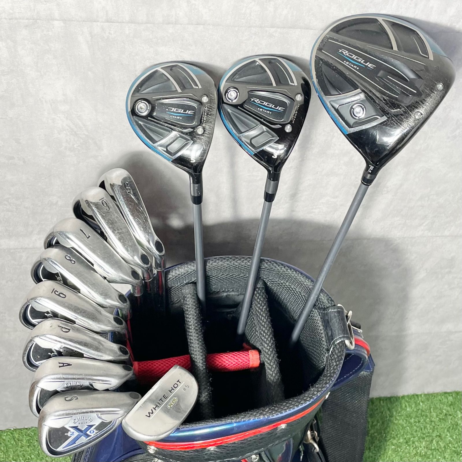 Callaway ROGUE STAR X-20 キャロウェイ ローグスター ゴルフクラブセット メンズ S 12本 右 キャディバッグ