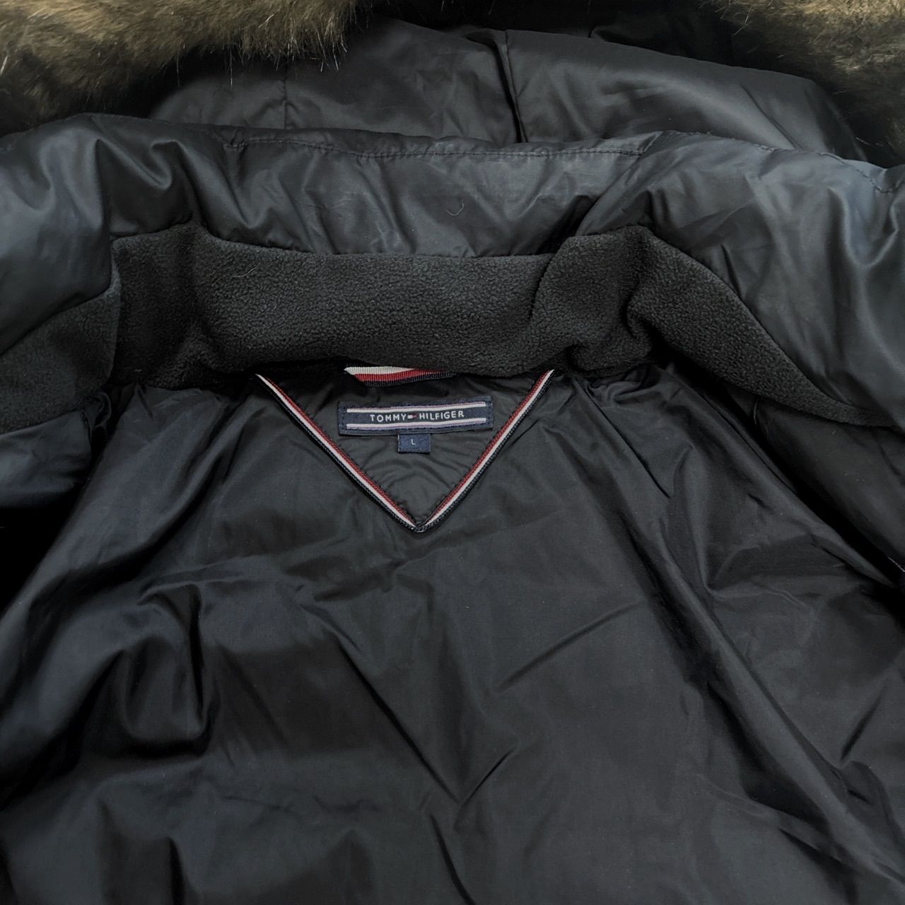 希少 TOMMY HILFIGER トミーヒルフィガー 3WAY ロングダウンコート