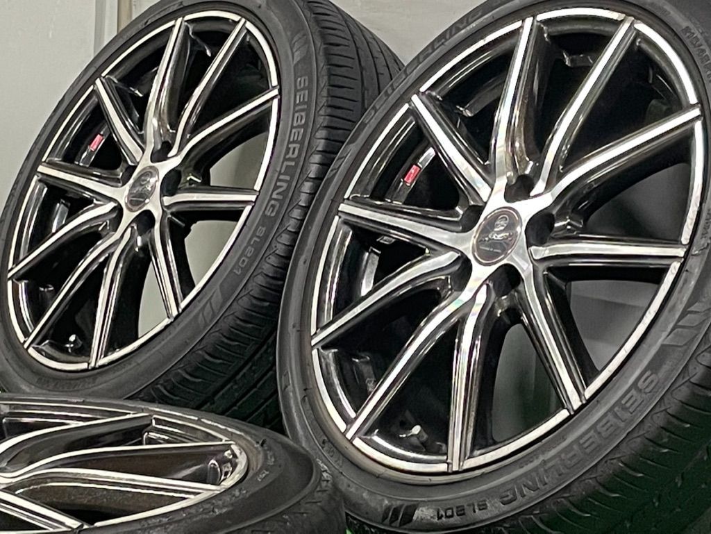 ︎ カスタム用に SMACK DW 1806 17 in 7 J 48 PCD 100 セイバーリング 215 45 R プリウス ウィッシュ カルディナ レガシィ 86 BRZ