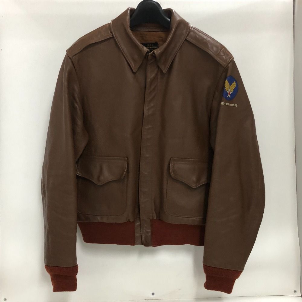 02w20960 ザリアルマッコイズ The REAL McCOY'S TYPE A-2 レザー