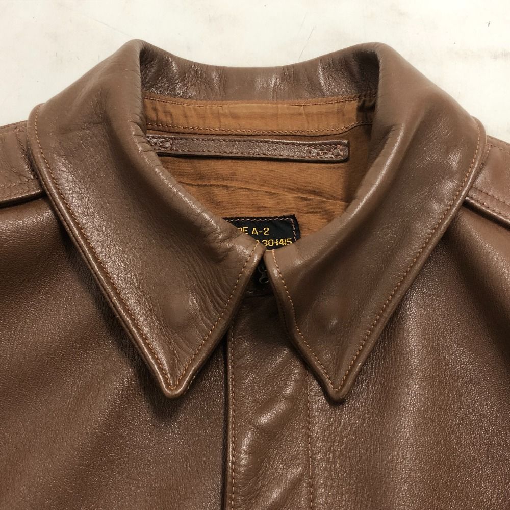 02w20960 ザリアルマッコイズ The REAL McCOY'S TYPE A-2 レザー