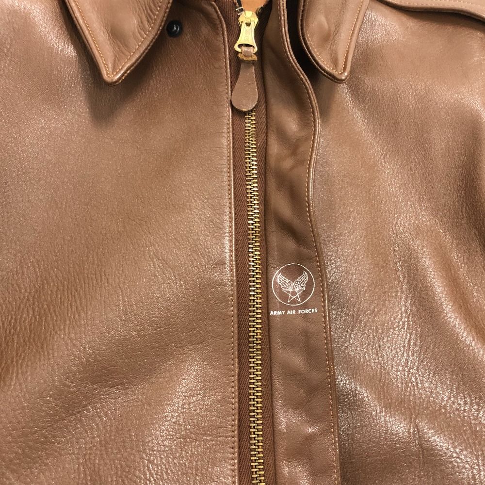 02w20960 ザリアルマッコイズ The REAL McCOY'S TYPE A-2 レザー