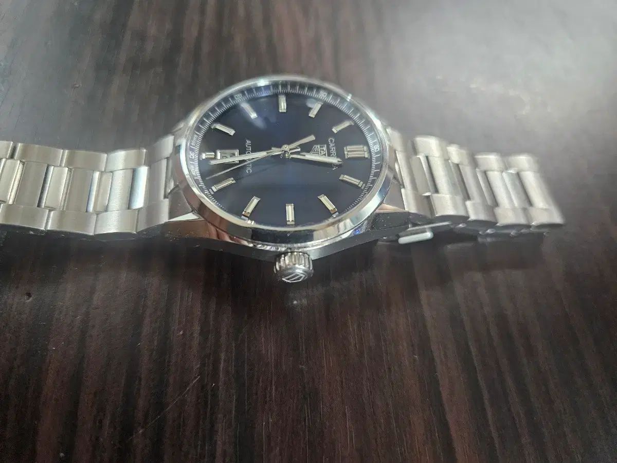  TAG Heuer タグ ホイヤー カレラ デイト デニム版 39mm フルセット ジャストフィット 自動巻き時計 腕時計(アナログ)